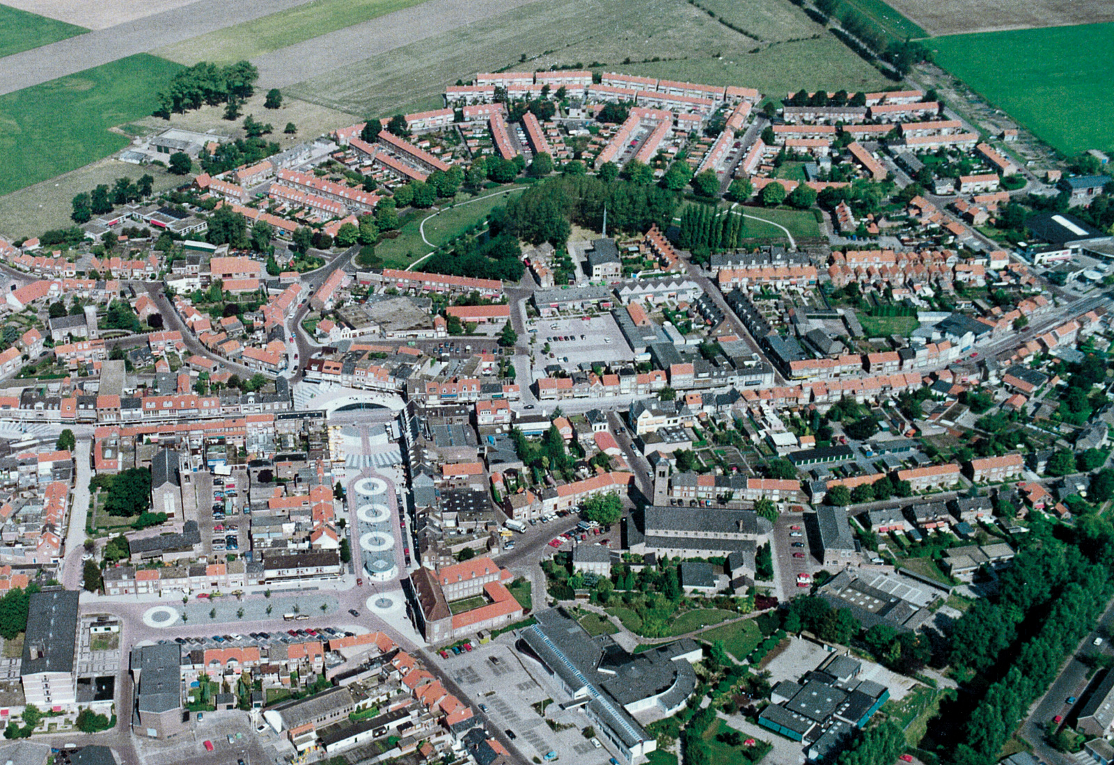 Reorganization and design of the centre of Oostburg, Zeeuws-Vlaanderen