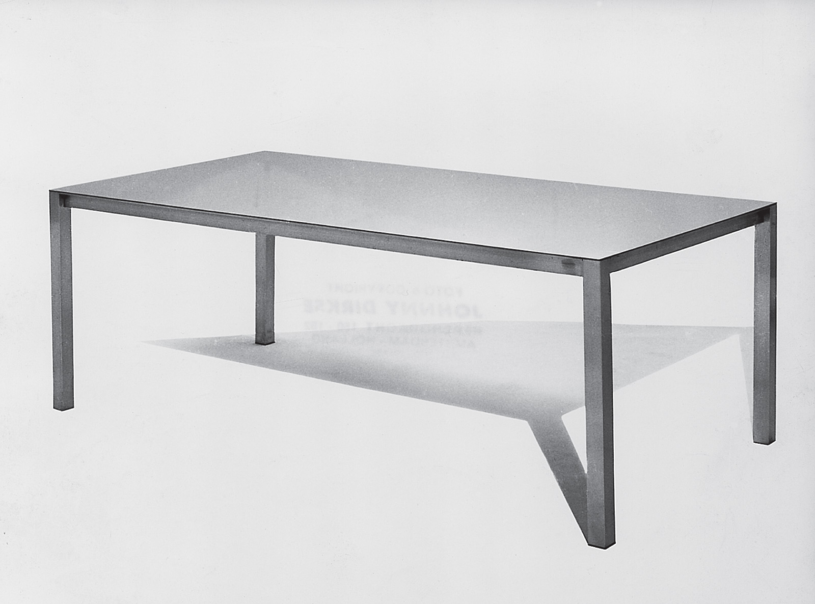 Aluminium table